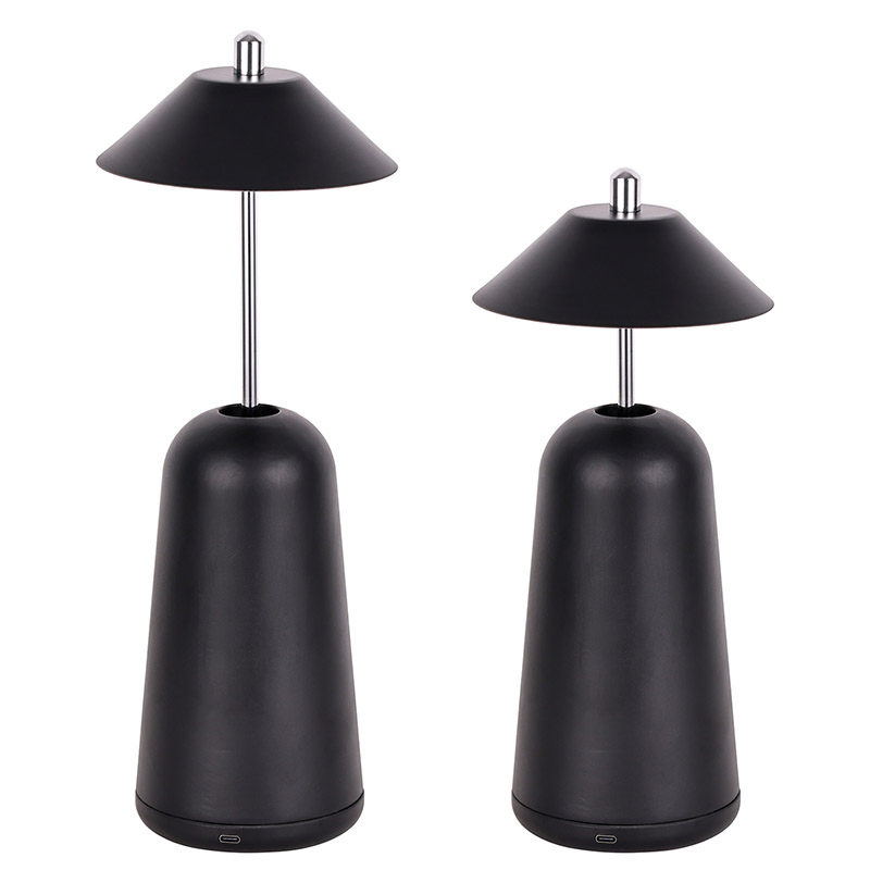 অ্যাডজাস্ট হাইট শেড সহ আধুনিক LED ডেস্ক ল্যাম্প